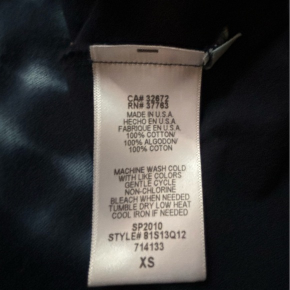 C&C California Navy Blue One Shoulder Tie-Dye Maxi Dress - Picture 5 of 5